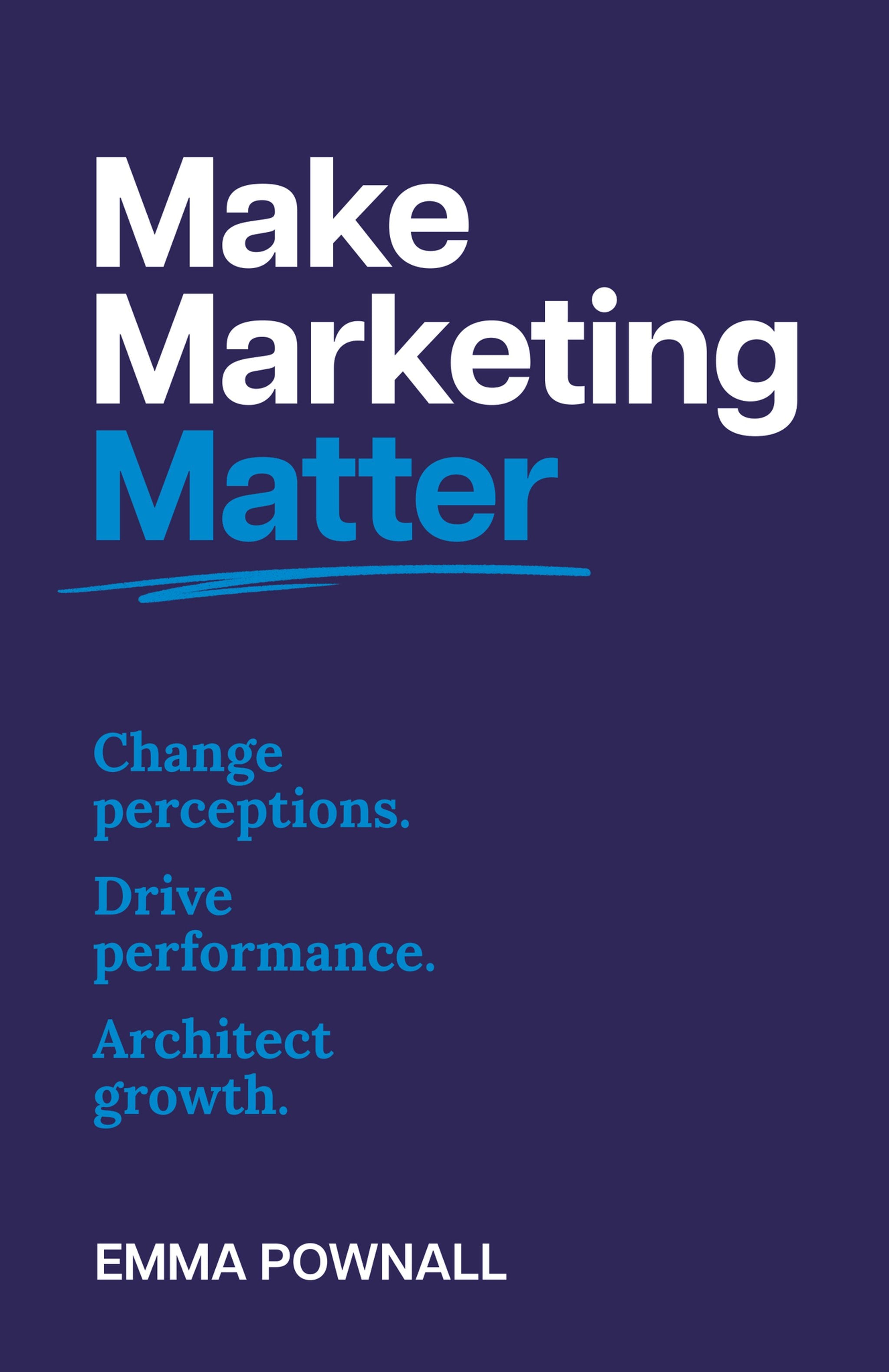 Cover image for Make Marketing Matter ISBN 9781805760221